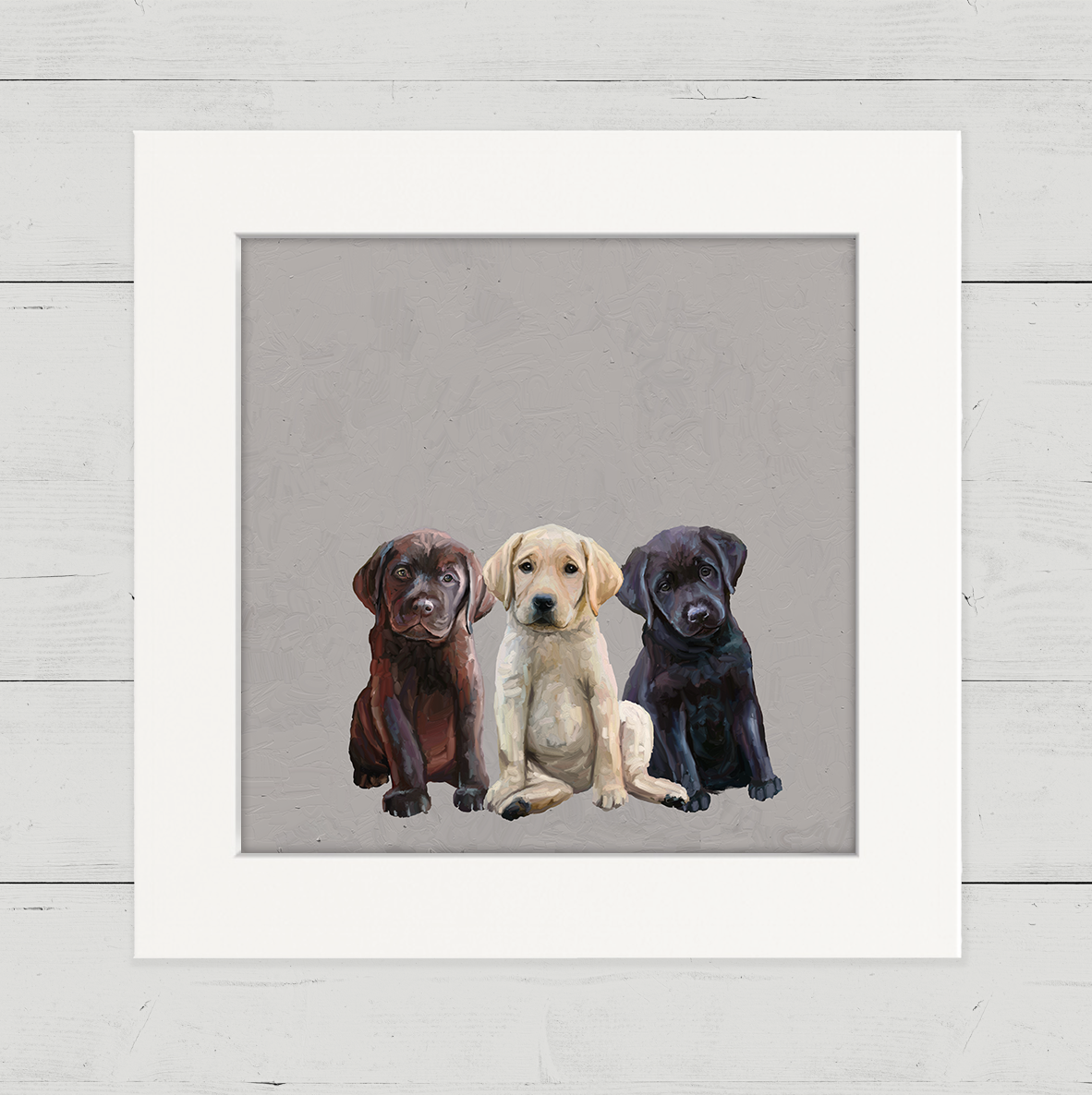 Best Friend - Lab Puppies Happy Square™