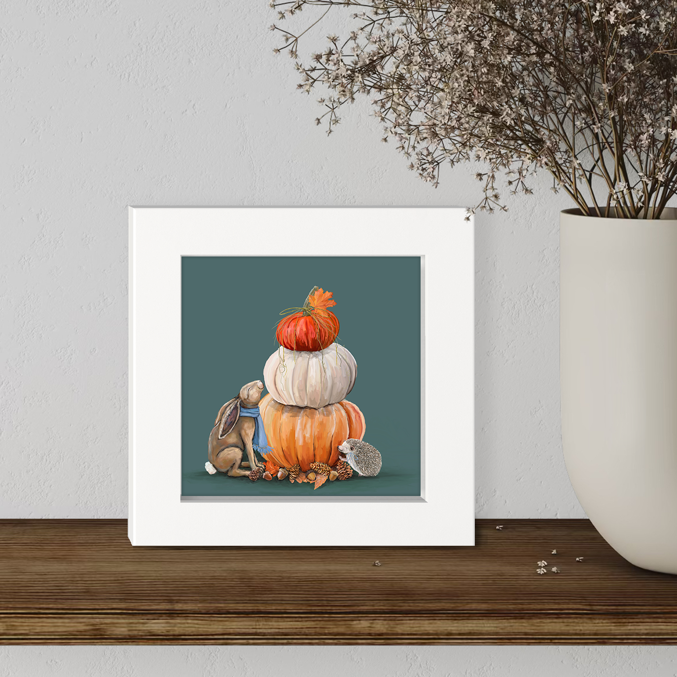 Fall Blessings Happy Square