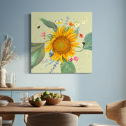 Sunflower Canvas Wrap