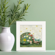 Easter Egg Artist Happy Square