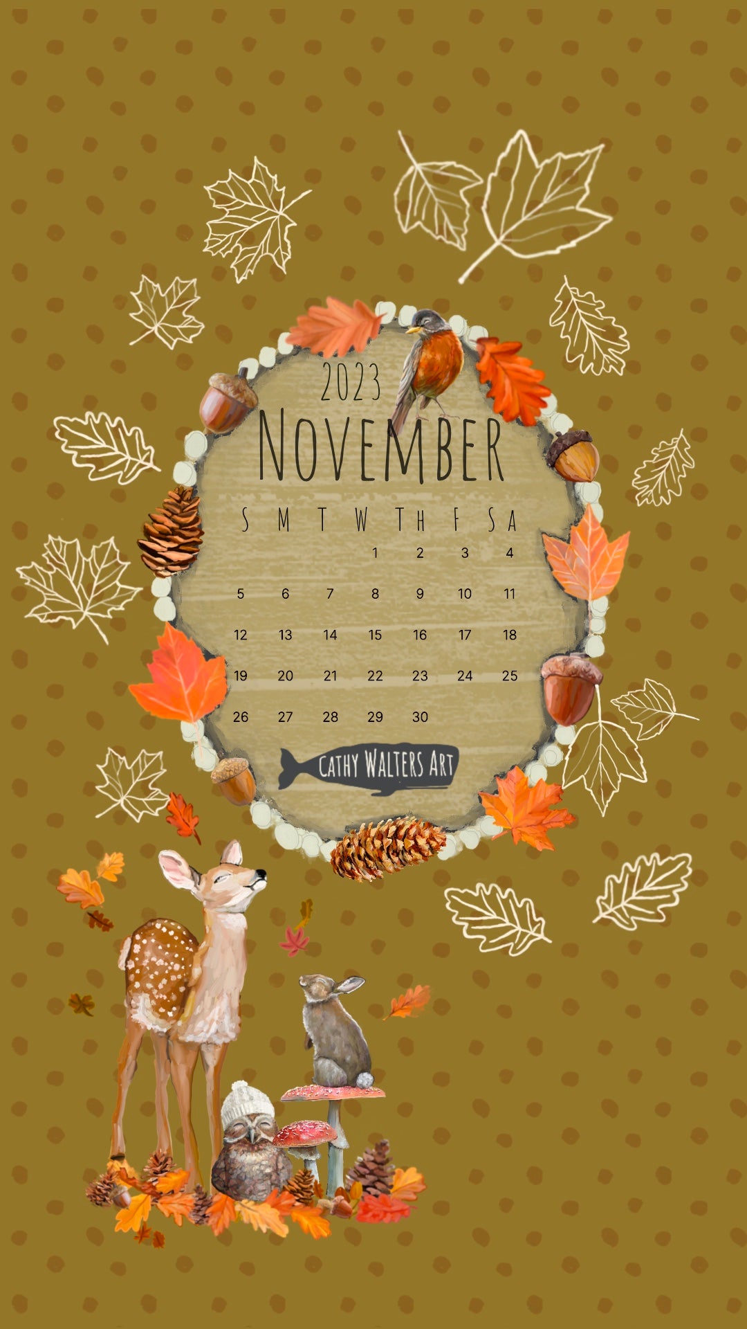 November Wallpaper is here!