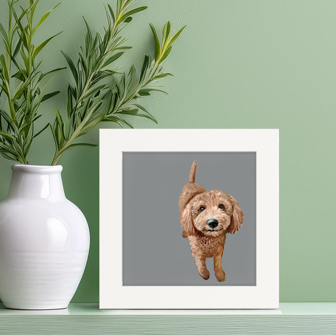 100 Days of Dogs - 20 Happy Square