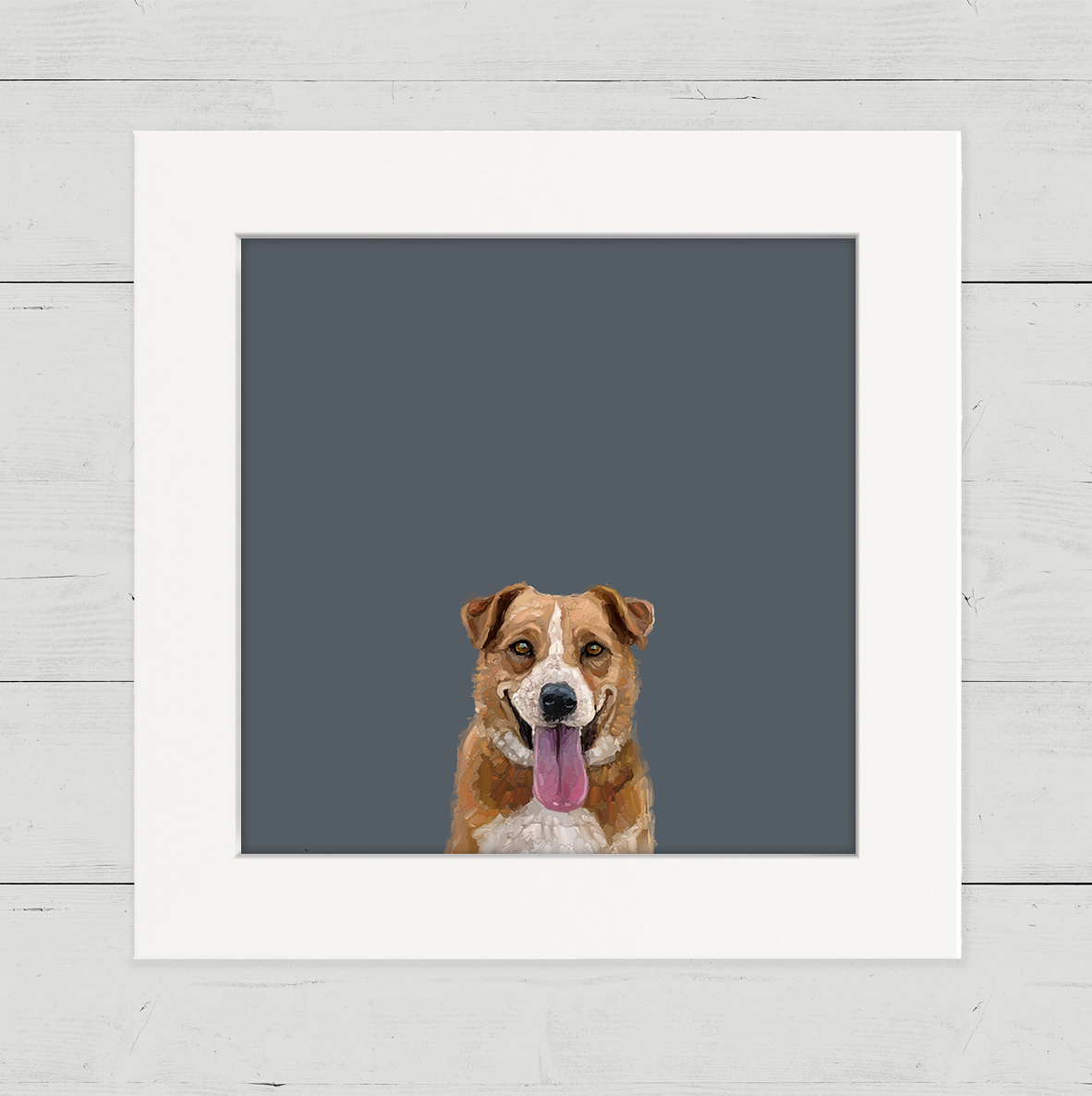 100 Days of Dogs - 44 Happy Square
