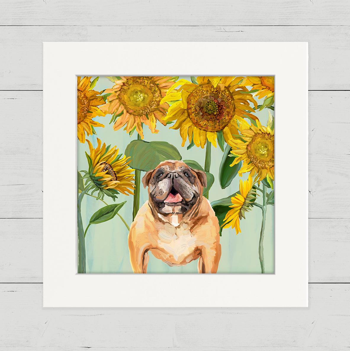 100 Days of Dogs - 55 Happy Square