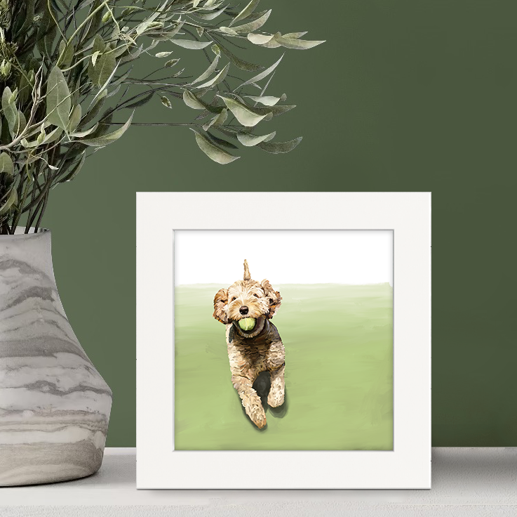 100 Days of Dogs - 66 Happy Square