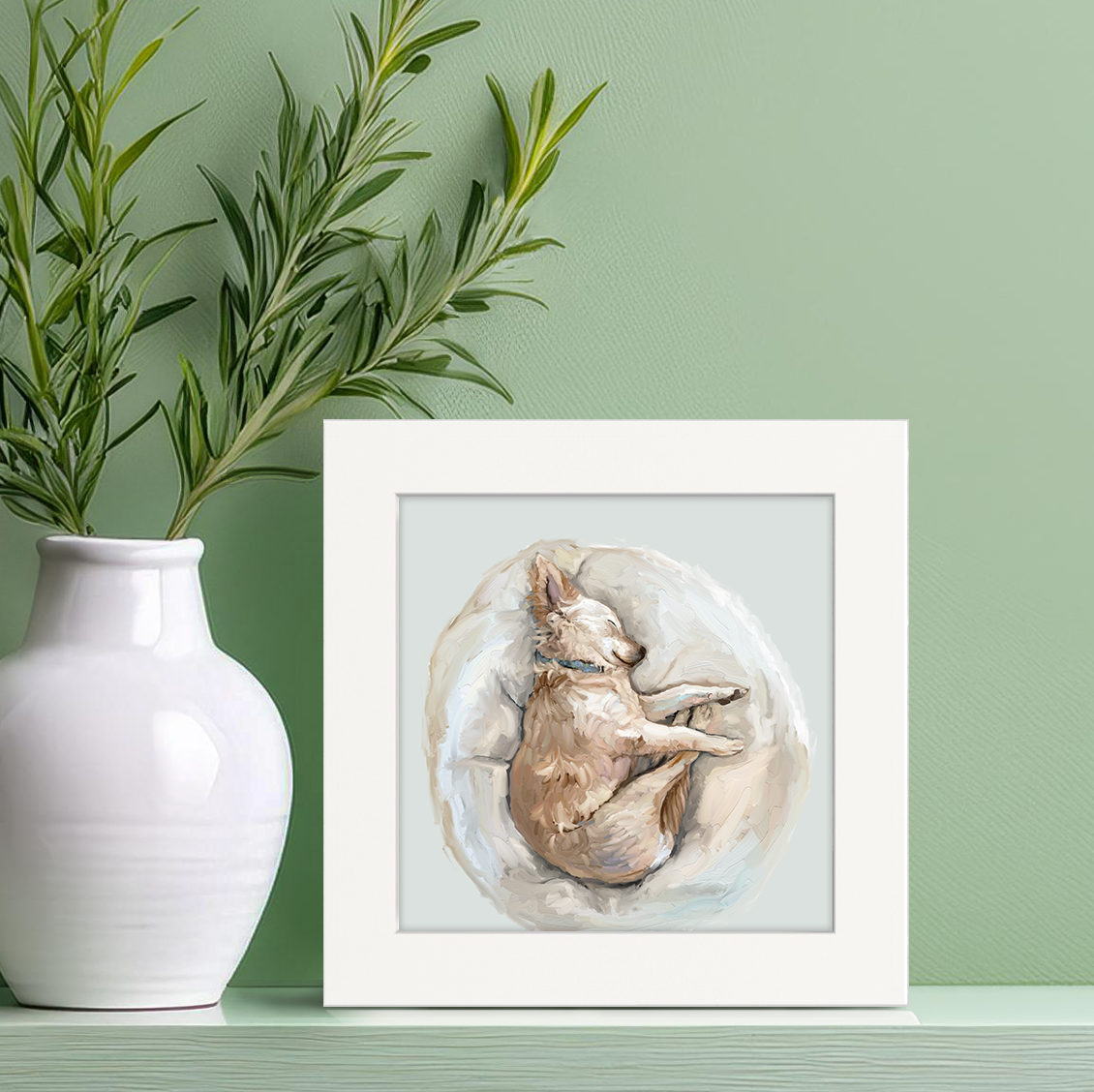 100 Days of Dogs - 7 Happy Square