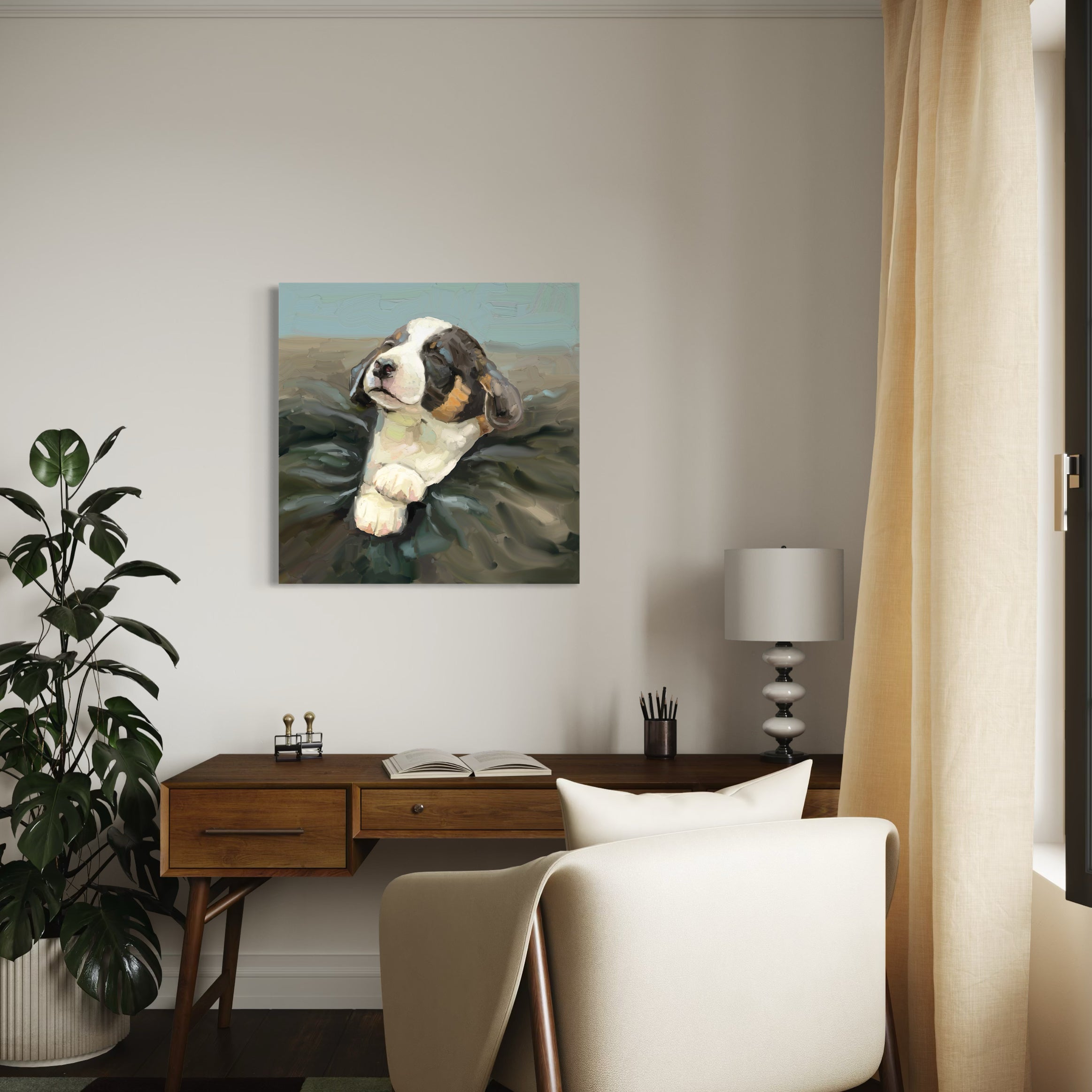 100 Days of Dogs - 13 Canvas Wrap