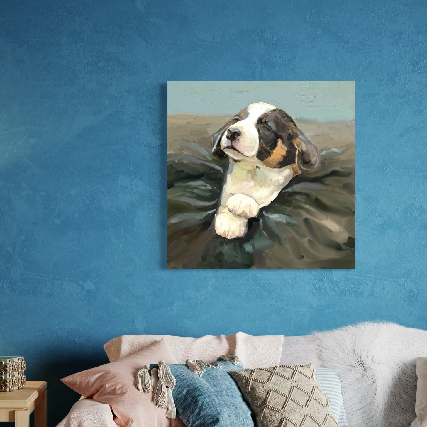 100 Days of Dogs - 13 Canvas Wrap