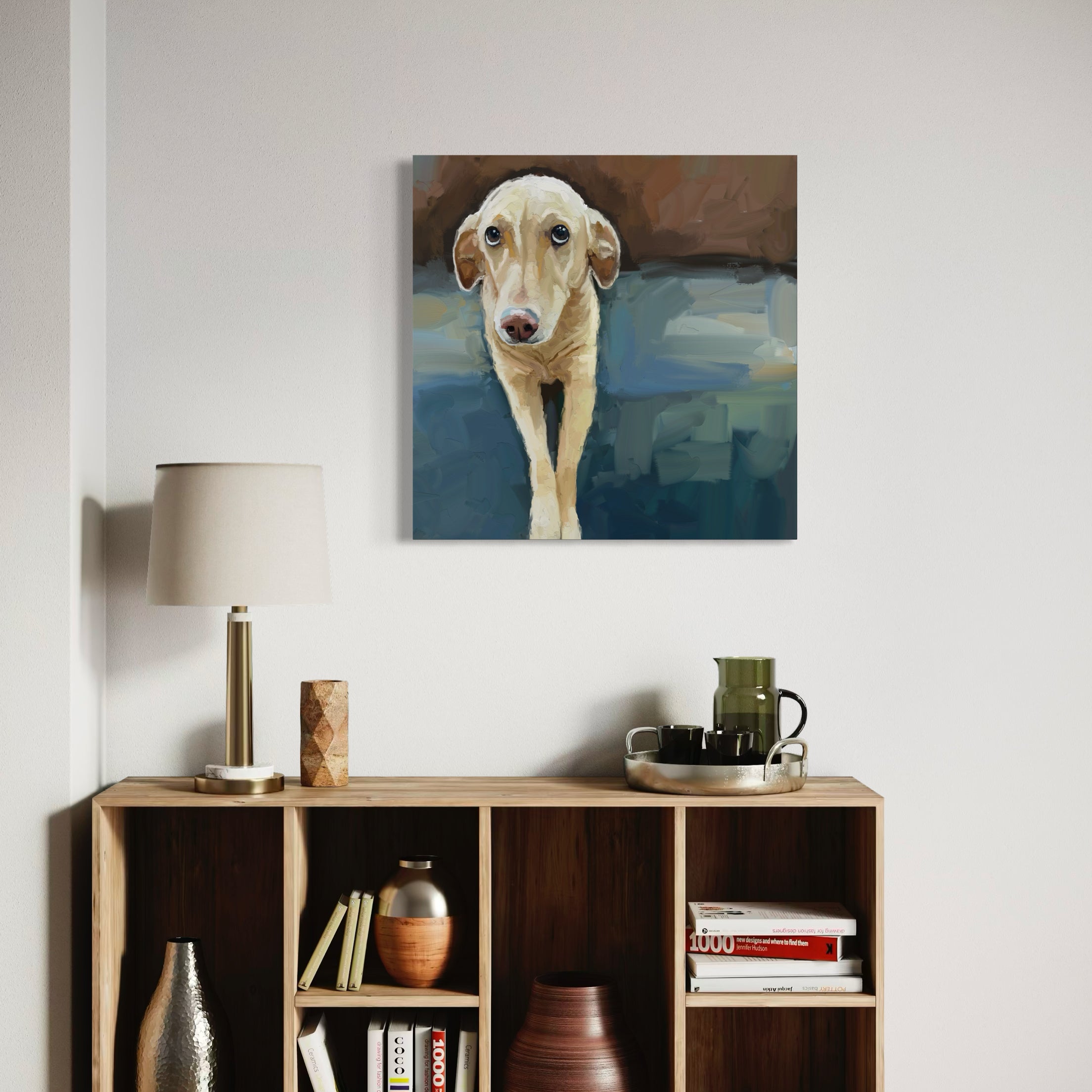 100 Days of Dogs - 14 Canvas Wrap