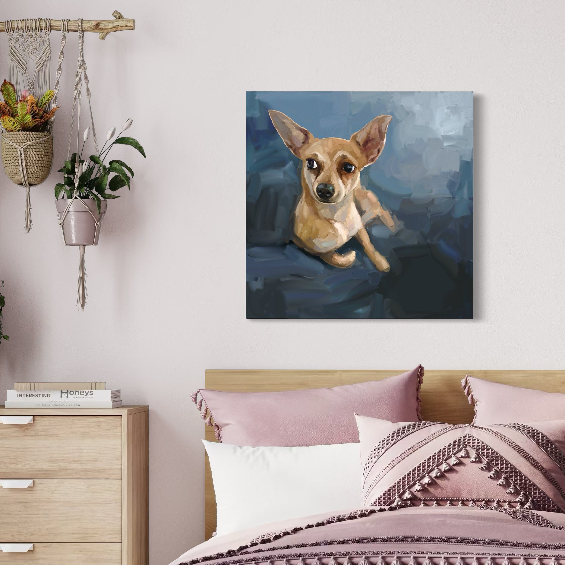 100 Days of Dogs - 18 Canvas Wrap