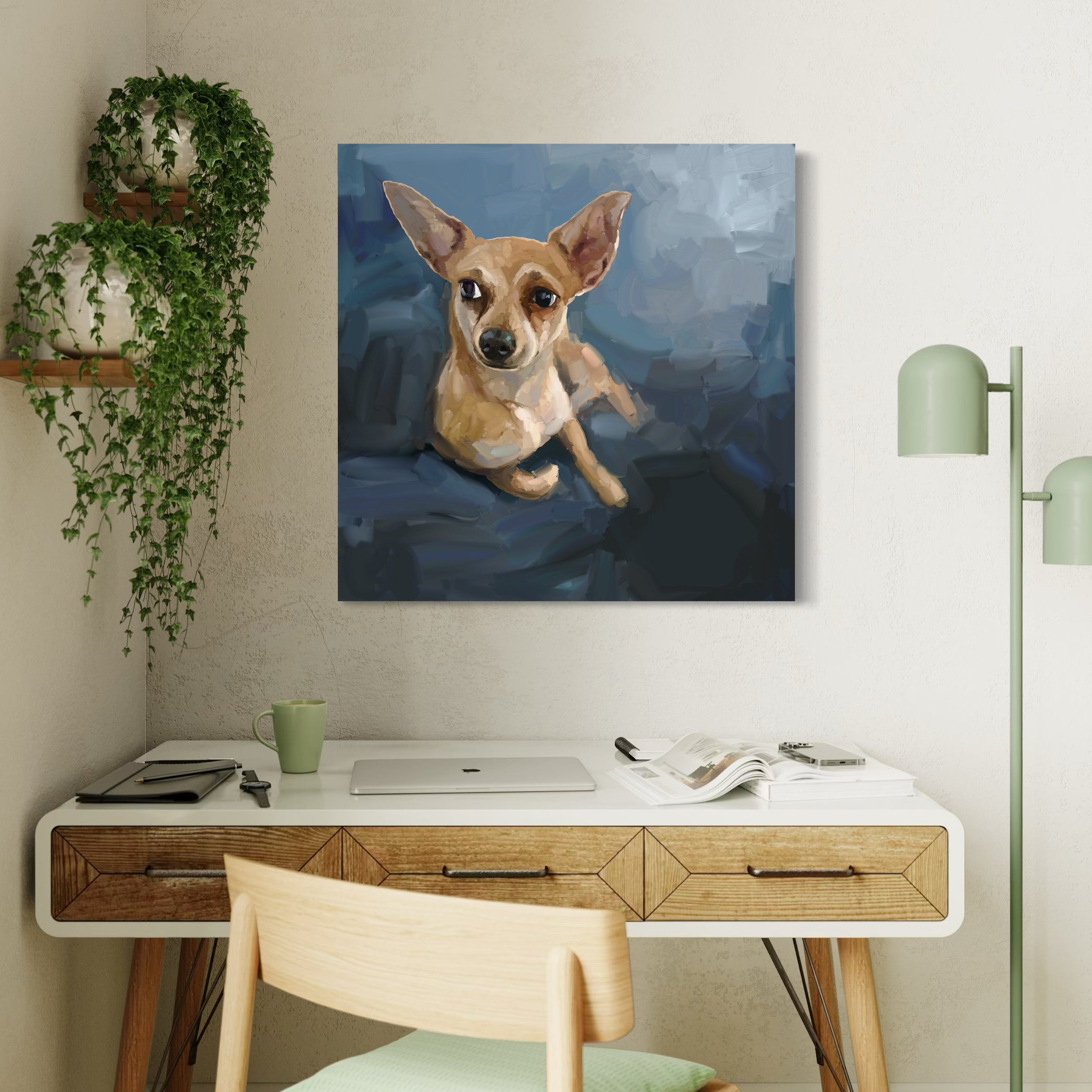 100 Days of Dogs - 18 Canvas Wrap