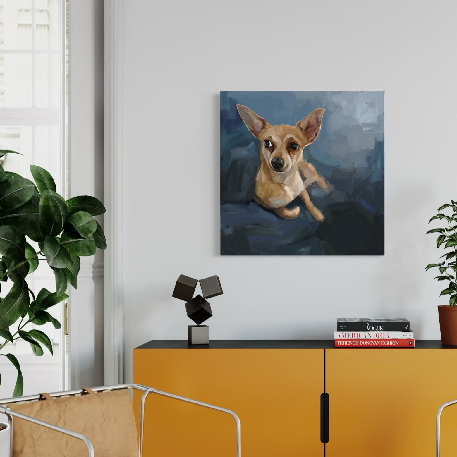100 Days of Dogs - 18 Canvas Wrap