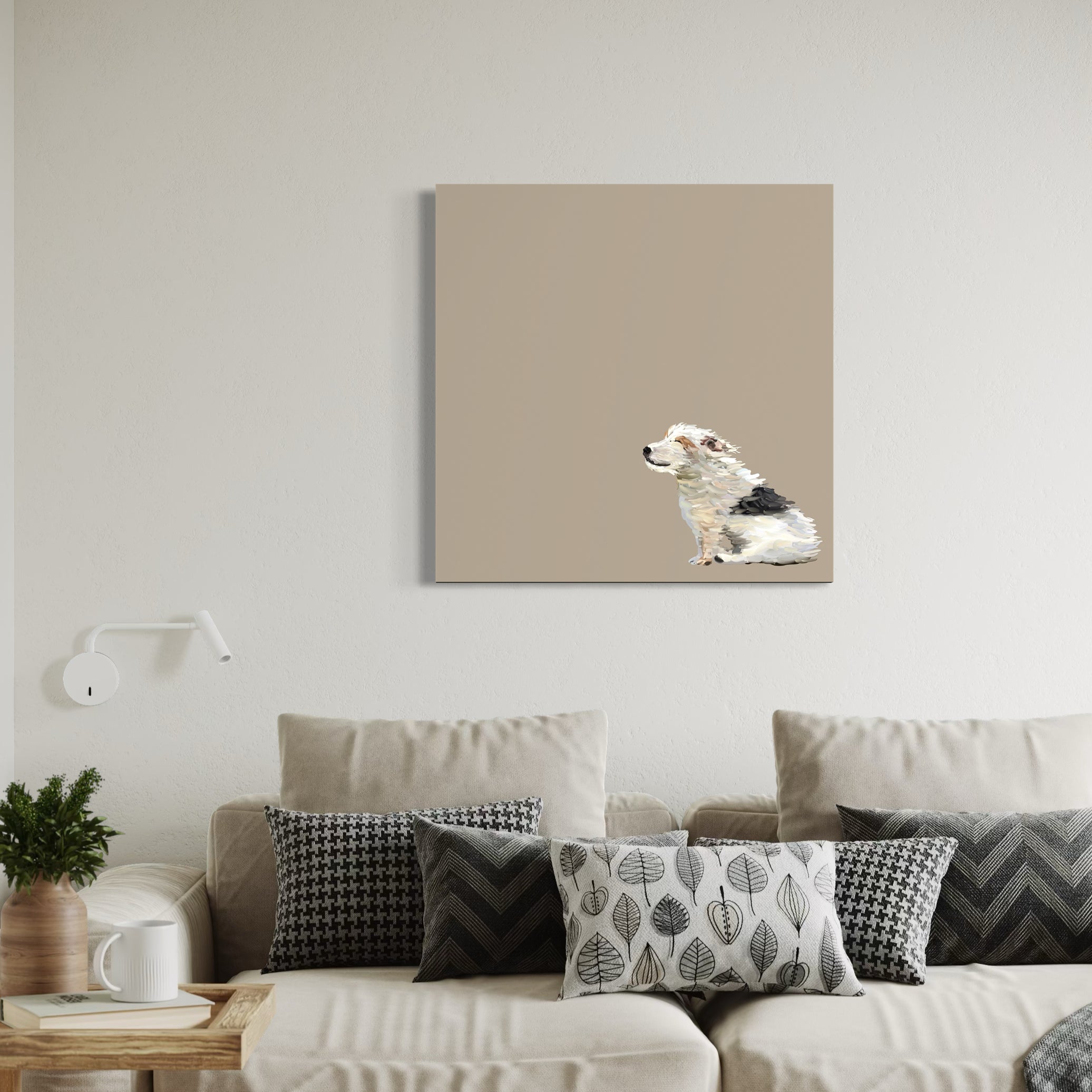 100 Days of Dogs - 3 Canvas Wrap