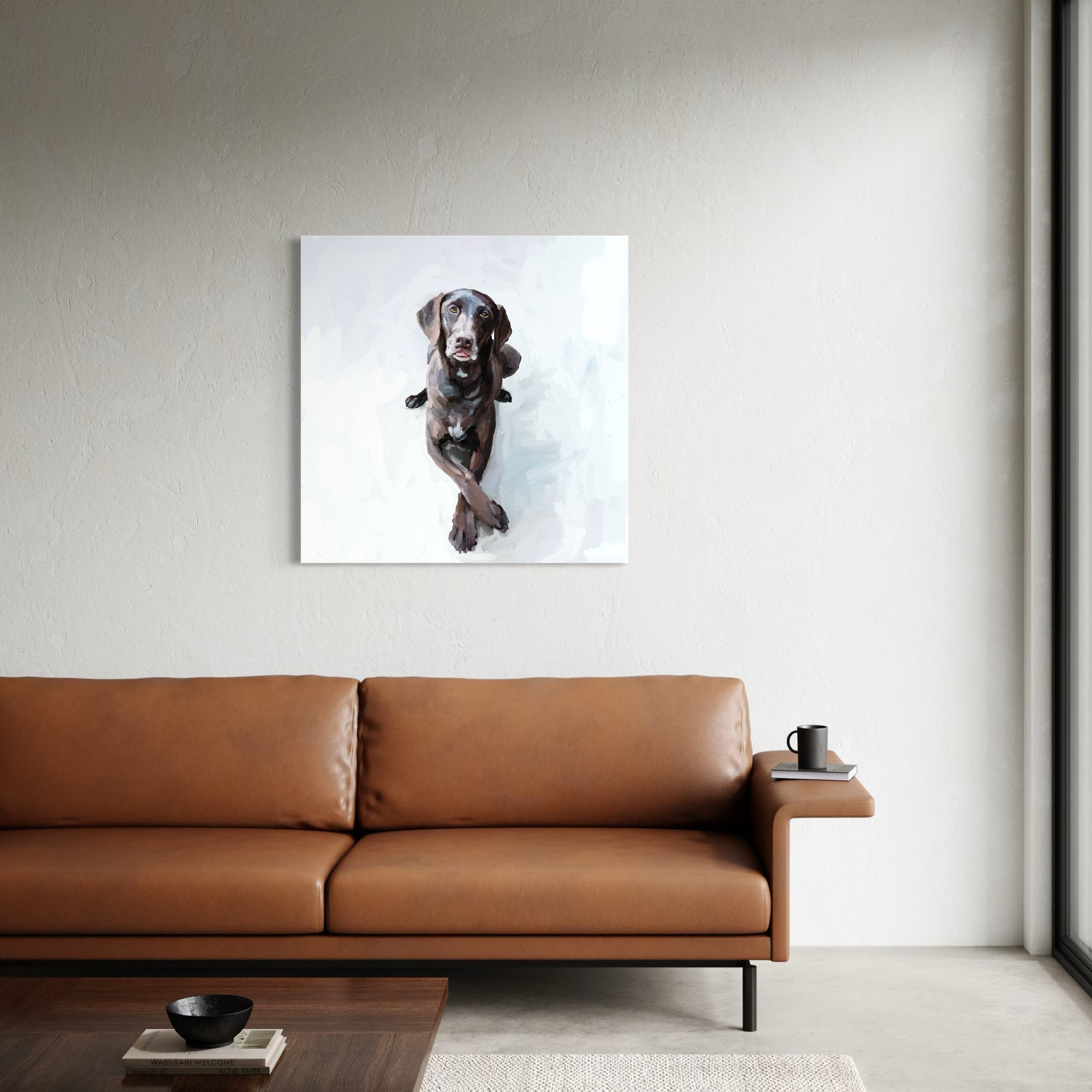 100 Days of Dogs - 42 Canvas Wrap