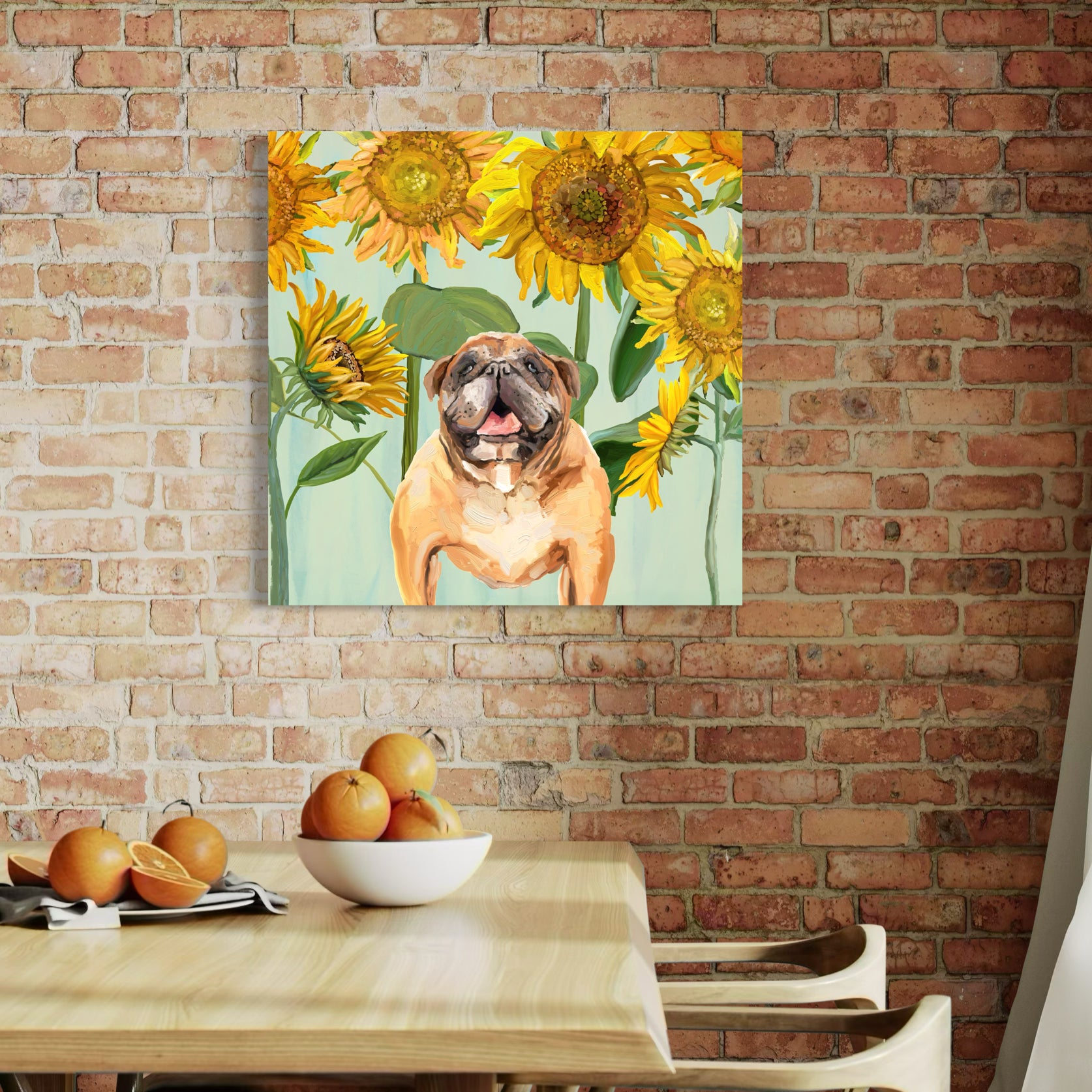 100 Days of Dogs - 55 Canvas Wrap