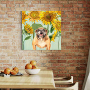 100 Days of Dogs - 55 Canvas Wrap