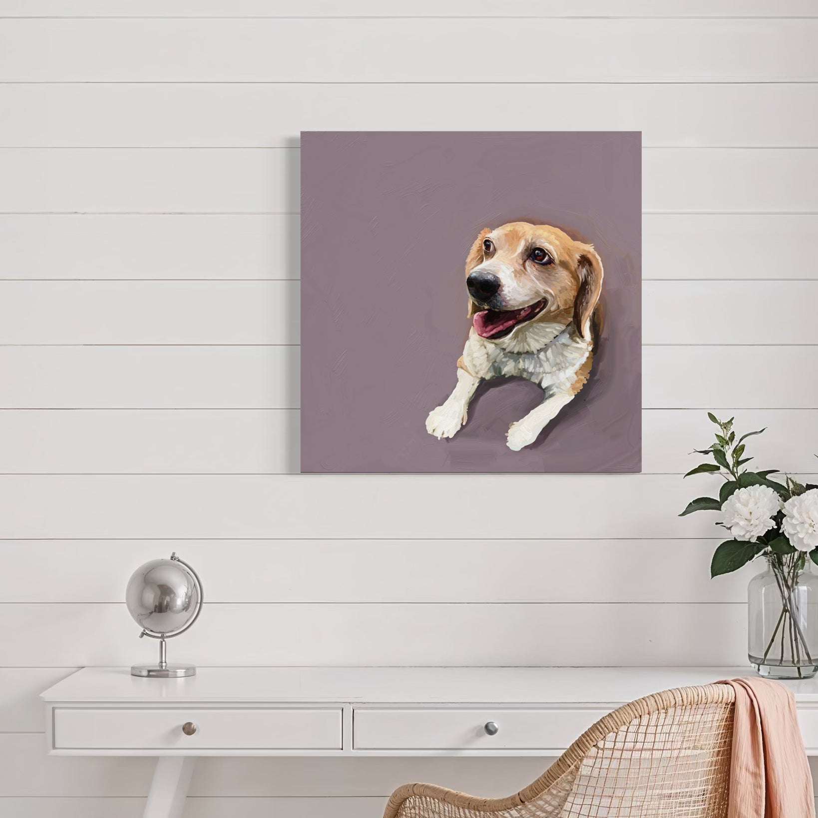 100 Days of Dogs - 58 Canvas Wrap
