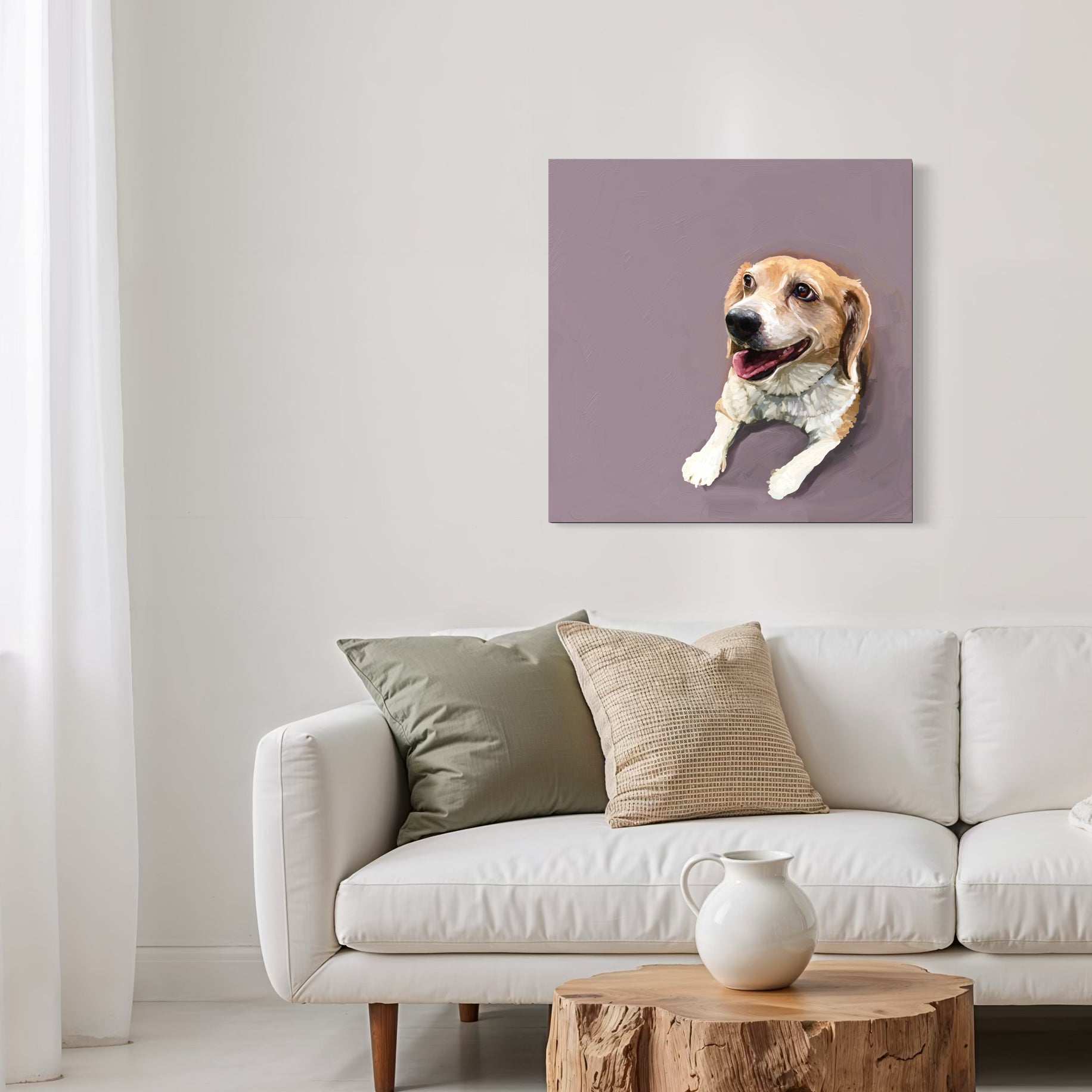 100 Days of Dogs - 58 Canvas Wrap