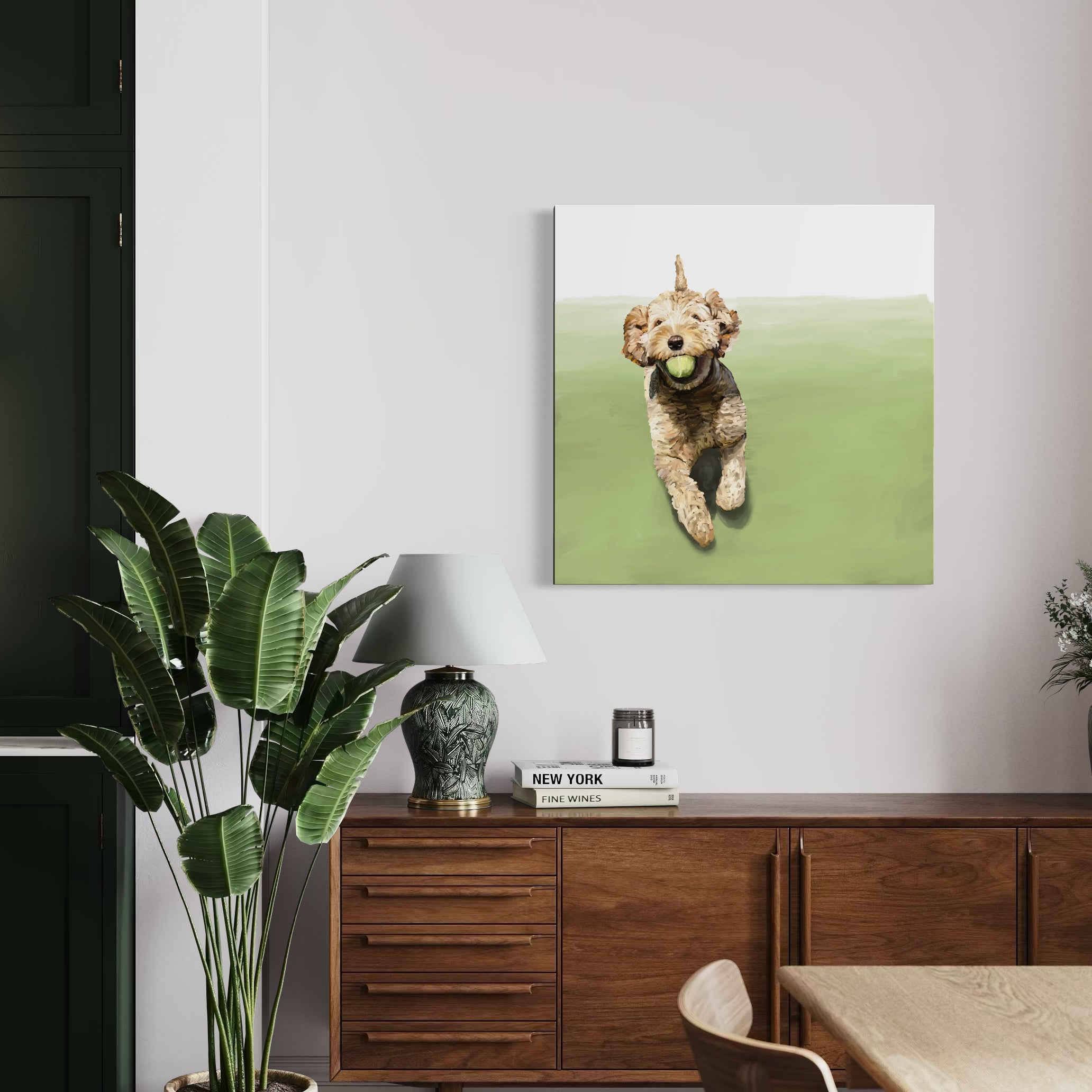 100 Days of Dogs - 66 Canvas Wrap