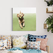 100 Days of Dogs - 66 Canvas Wrap