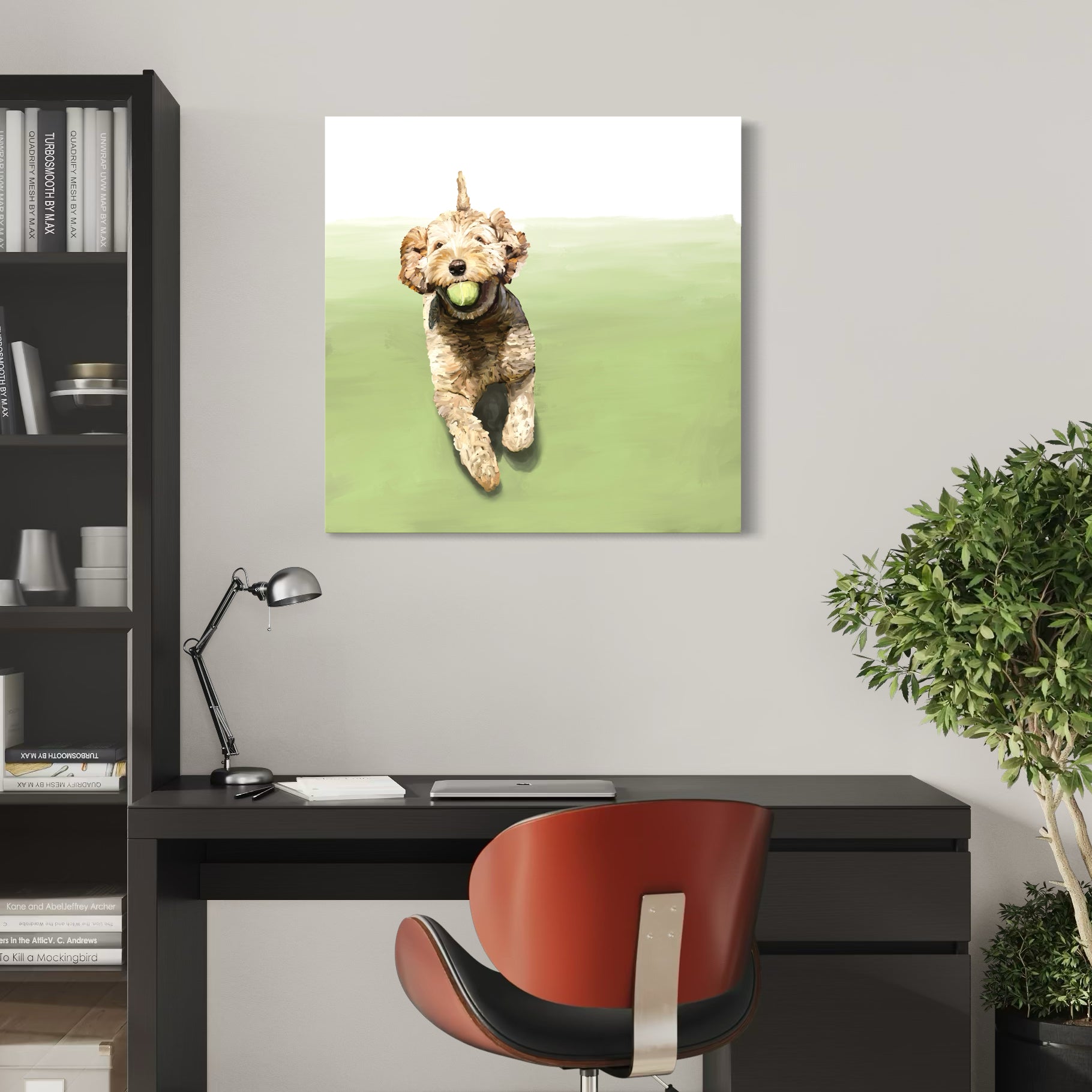 100 Days of Dogs - 66 Canvas Wrap