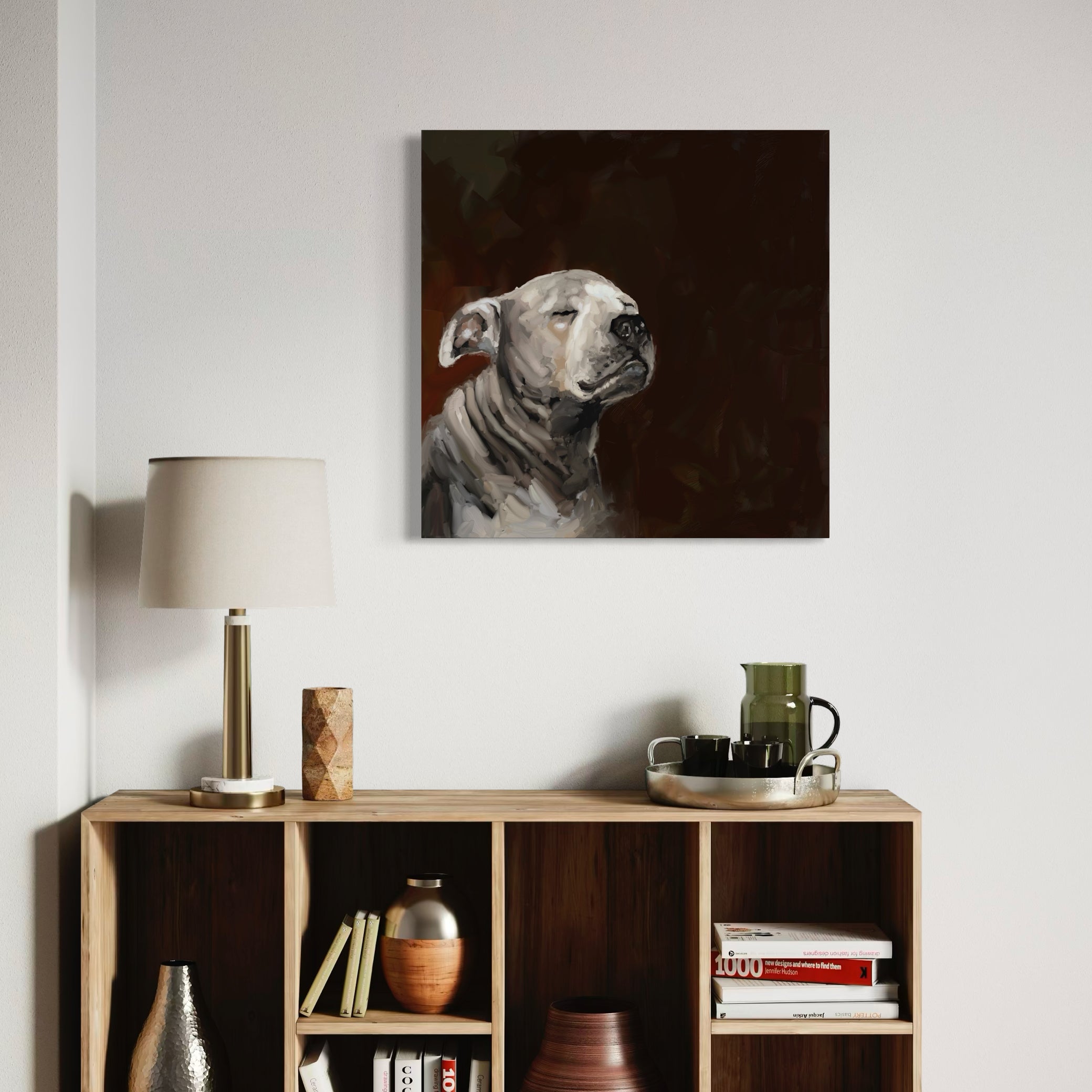 100 Days of Dogs - 9 Canvas Wrap