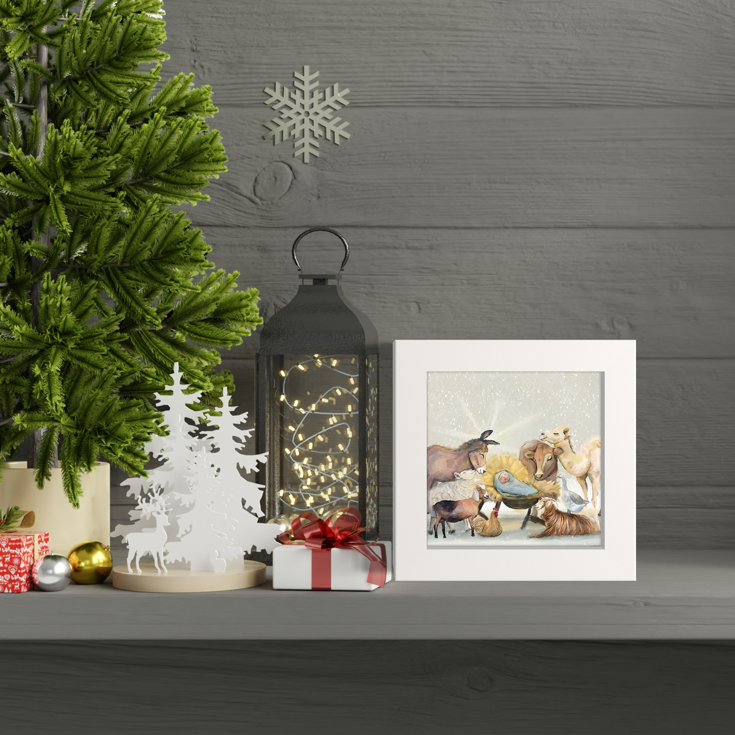 2022 Nativity Happy Square