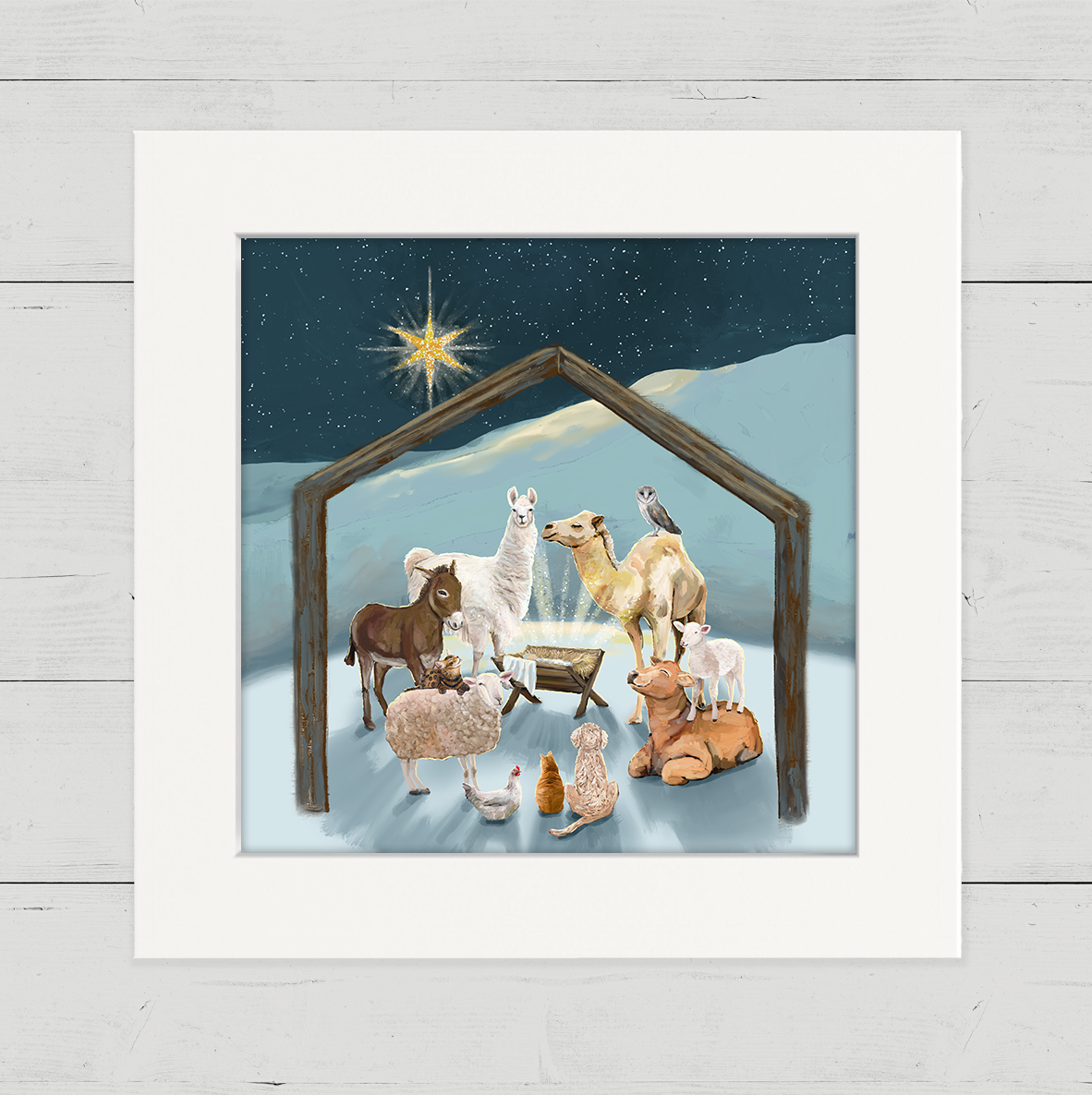 2025 Nativity Happy Square