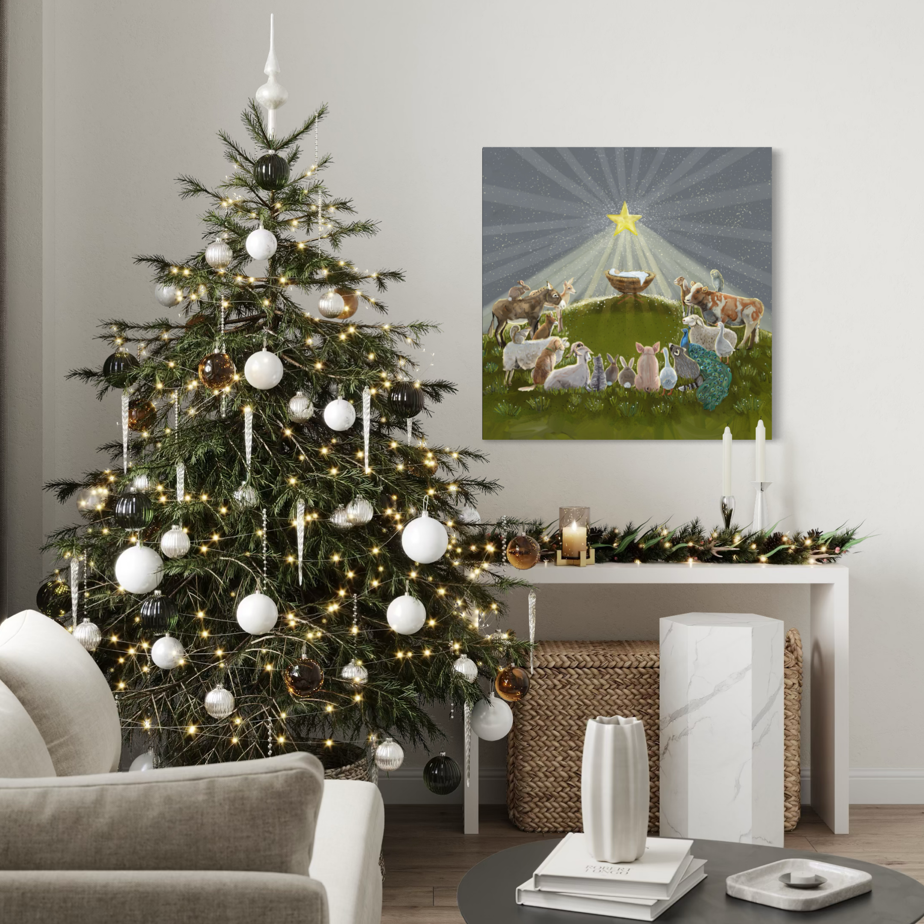 2026 Nativity Canvas Wrap