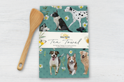 All the Dogs Tea Towel