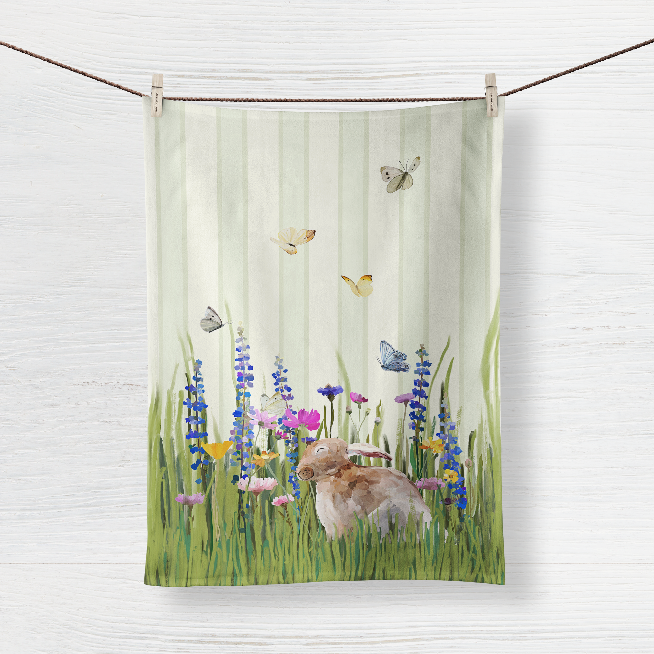 Spring Bun Tea Towel