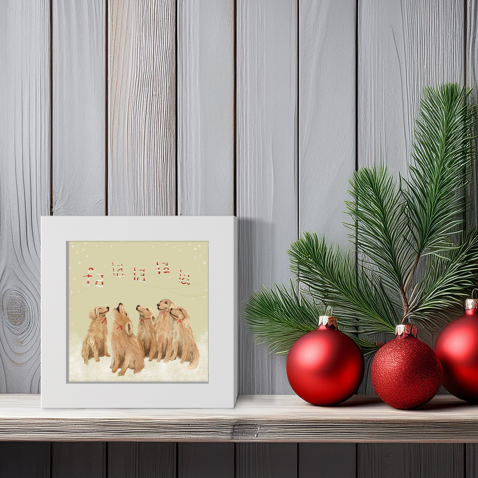 5 Goldens Sing Happy Square