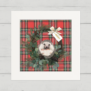 A Very Merry Hedgehog Happy Square