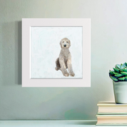All Legs Labradoodle Happy Square™
