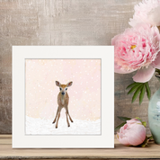 Baby Deer Happy Square
