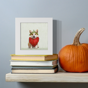 Berry Corgi Happy Square