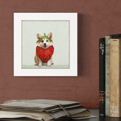 Berry Corgi Happy Square