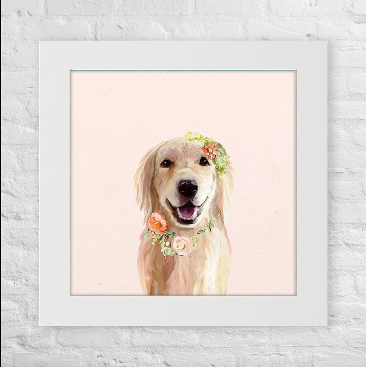 Best Friend - Golden Flowers Happy Square™