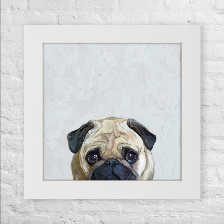 Best Friend - Hugs Needed Pug Happy Square™