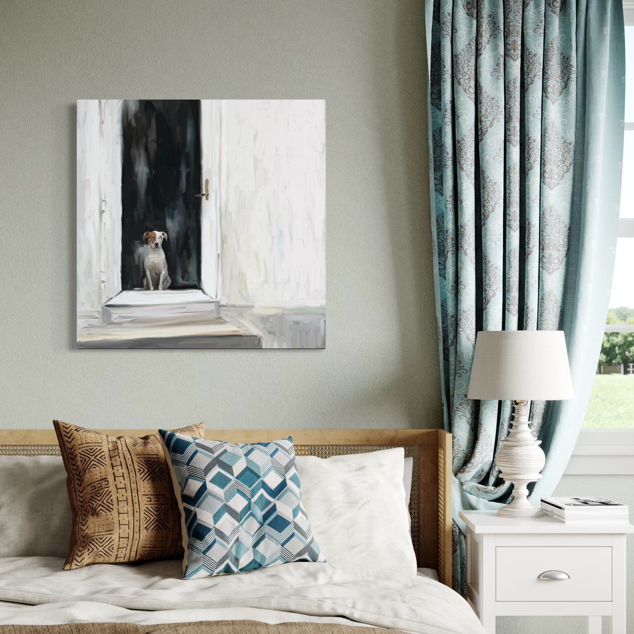 Best Friend - Waiting Canvas Wrap