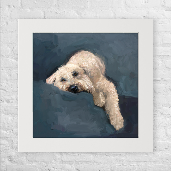 Best Friend - Wheaten Terrier Happy Square™