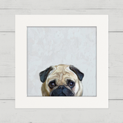 Best Friend - Hugs Needed Pug Happy Square™