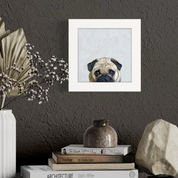 Best Friend - Hugs Needed Pug Happy Square™
