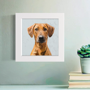 Best Friend - Rhodesian Ridgeback Happy Square™