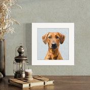 Best Friend - Rhodesian Ridgeback Happy Square™