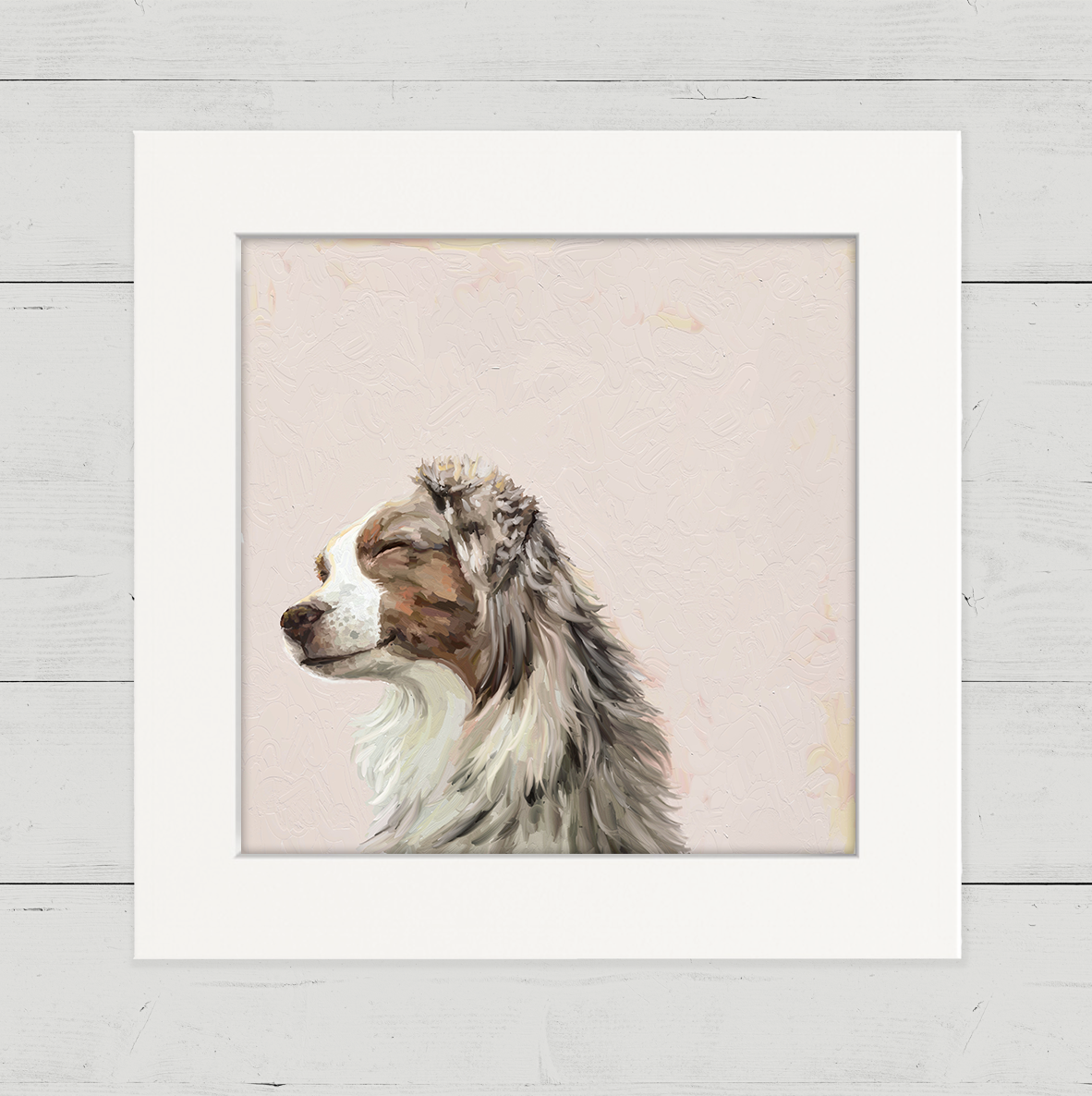 Best Friend - Sunbathing Aussie Happy Square™