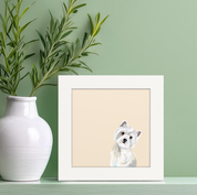 Best Friend - Westie Happy Square