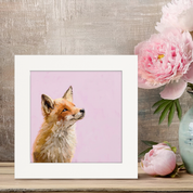 Buttercup Fox Happy Square