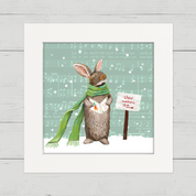Caroling Bun Happy Square