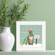 Caroling Bun Happy Square
